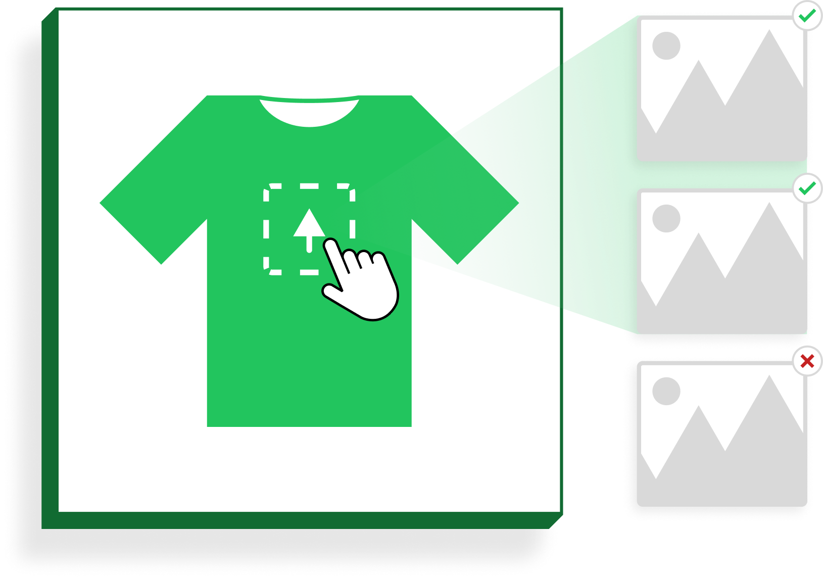 choosing images for products